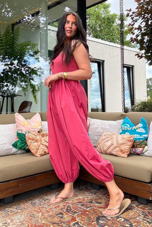 Bambalino Jumpsuit Rhubarb Rose